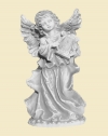 Скульптура ангел с арфой